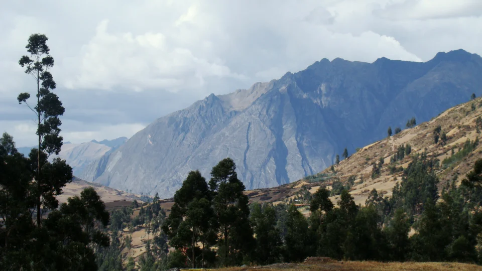 Ein Foto der Anden bei Chavín de Huántar